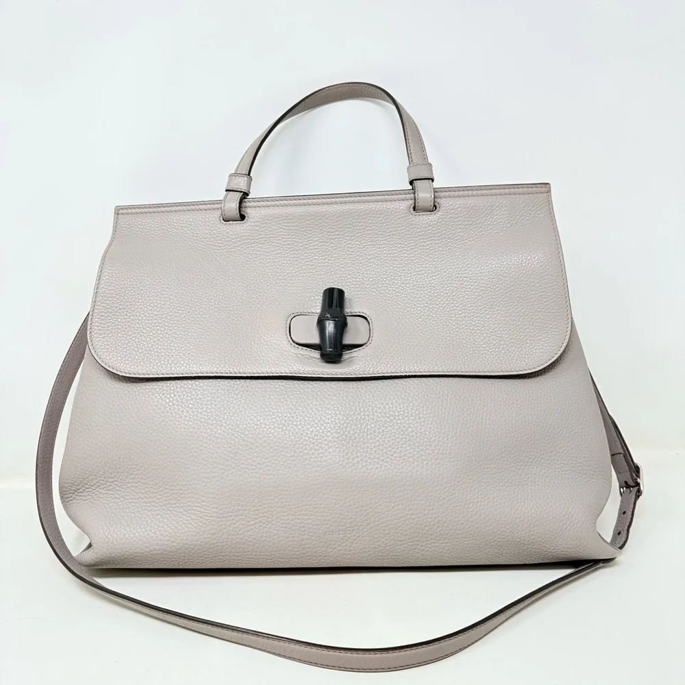 Gucci Large Bamboo Daily Top Handle Bag - Picture 1 of 7